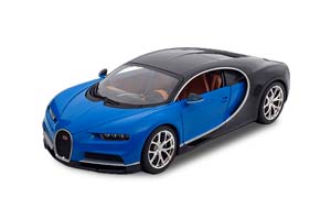 BUGATTI CHIRON СИНИЙ С ТЕМНО-СИНИМ