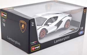 LAMBORGHINI SIAN FKP 37 2020 WHITE/BLACK — фото 4