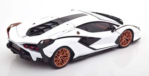 LAMBORGHINI SIAN FKP 37 2020 WHITE/BLACK — фото 2