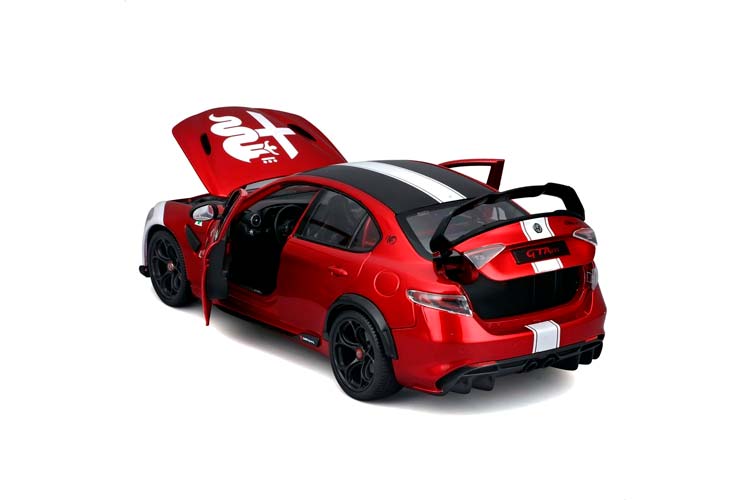 ALFA ROMEO GIULIA GTAM #99 2020 RED WHITE BLACK / АЛЬФА РОМЕО ДЖУЛИЯ GTAM #99 2020 КРАСНЫЙ БЕЛЫЙ ЧЕРНЫЙ — фото 3