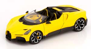 BUGATTI W16 MISTRAL ROADSTER 2023 YELLOW BLACK