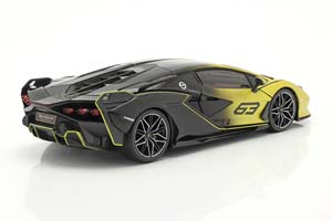 LAMBORGHINI SIAN FKP37 2021 YELLOW METALLIC/BLACK — фото 2