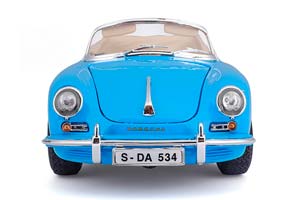 PORSCHE 356B CABRIOLET 1961 BLUE / ПОРШЕ 356 КАБРИОЛЕТ СИНИЙ — фото 4