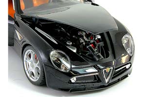 ALFA ROMEO 8C COMPETIZIONE ЧЕРНЫЙ — фото 7