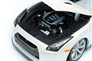 NISSAN GT-R PEARL WHITE / НИССАН ГТ-Р БЕЛЫЙ — фото 8
