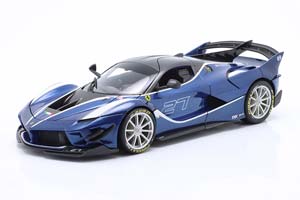 FERRARI FXX K EVO 2018 BLUE METALLIC/WHITE