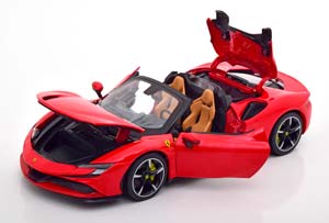 FERRARI SF90 SPIDER 2021 RED / ФЕРРАРИ СФ90 СПАЙДЕР КРАСНЫЙ — фото 3