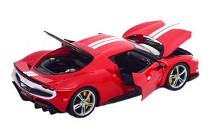 FERRARI 296 GTB ASSETTO FIORANO 2022 RED WHITE / ФЕРРАРИ АССЕТО ФЬОРАНО КРАСНО-БЕЛЫЙ — фото 4