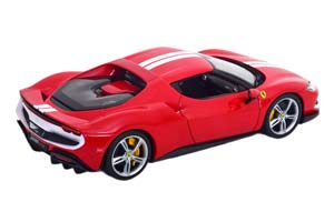 FERRARI 296 GTB ASSETTO FIORANO 2022 RED WHITE / ФЕРРАРИ АССЕТО ФЬОРАНО КРАСНО-БЕЛЫЙ — фото 2