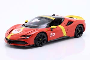 FERRARI SF90 STRADALE NO 50 ASSETTO FIORANO 2020 RED YELLOW BLACK