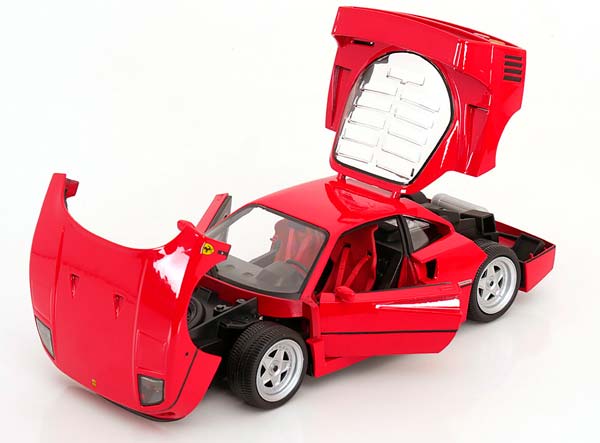 FERRARI F40 1987 RED / ФЕРРАРИ F40 КРАСНЫЙ — фото 3
