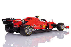 FERRARI SF90 #5 SEBASTIAN VETTEL FORMULA 1 2019 RED — фото 2