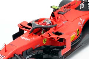 FERRARI SF90 WINNER GP ITALY CHARLES LECLERC 2019 RED / FERRARI ФЕРРАРИ SF90 ШАРЛЬ ЛЕКЛЕР 2019 ПОБЕДИТЕЛЬ ГРАНПРИ ИТАЛИИ — фото 4