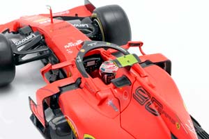 FERRARI SF90 WINNER GP ITALY CHARLES LECLERC 2019 RED / FERRARI ФЕРРАРИ SF90 ШАРЛЬ ЛЕКЛЕР 2019 ПОБЕДИТЕЛЬ ГРАНПРИ ИТАЛИИ — фото 5