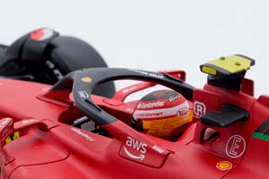 FERRARI F1-75 HARD TYRES SAINZ 2022 RED / FERRARI F1-75 ЖЕСТКИЕ ШИНЫ SAINZ 2022 КРАСНЫЕ — фото 4
