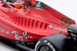 FERRARI F1-75 HARD TYRES SAINZ 2022 RED / FERRARI F1-75 ЖЕСТКИЕ ШИНЫ SAINZ 2022 КРАСНЫЕ — фото 5