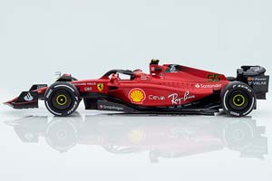 FERRARI F1-75 HARD TYRES SAINZ 2022 RED / FERRARI F1-75 ЖЕСТКИЕ ШИНЫ SAINZ 2022 КРАСНЫЕ — фото 6