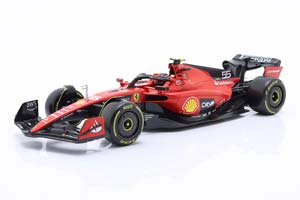 FERRARI F1 SF-23 TEAM SCUDERIA FERRARI N 55 POLE POSITION 3rd MONZA ITALY GP 2023 CARLOS SAINZ
