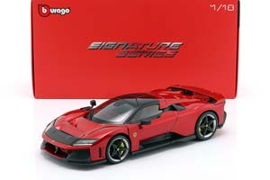 FERRARI F80 YEAR 2024 RED METALLIC / SILVER-BLACK RIMS SIGNATURE / ФЕРРАРИ F80 КРАСНЫЙ МЕТАЛЛИК СИЛВЕР-БЛАК ДИСКИ АВТОГРАФ СЕРЕБРИСТЫЙ — фото 3