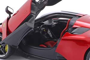FERRARI F80 YEAR 2024 RED METALLIC / SILVER-BLACK RIMS SIGNATURE / ФЕРРАРИ F80 КРАСНЫЙ МЕТАЛЛИК СИЛВЕР-БЛАК ДИСКИ АВТОГРАФ СЕРЕБРИСТЫЙ — фото 5