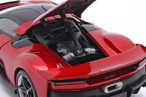 FERRARI F80 YEAR 2024 RED METALLIC / SILVER-BLACK RIMS SIGNATURE / ФЕРРАРИ F80 КРАСНЫЙ МЕТАЛЛИК СИЛВЕР-БЛАК ДИСКИ АВТОГРАФ СЕРЕБРИСТЫЙ — фото 6