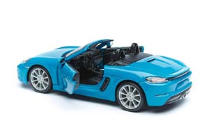 PORSCHE 718 BOXSTER BLUE / ПОРШЕ БОКСТЕР СИНИЙ — фото 4