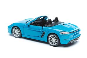 PORSCHE 718 BOXSTER BLUE / ПОРШЕ БОКСТЕР СИНИЙ — фото 2