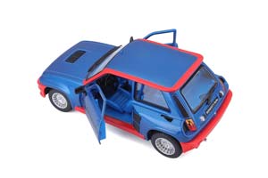 RENAULT 5 TURBO 1982 BLUE/RED / РЕНО ТУРБО — фото 4