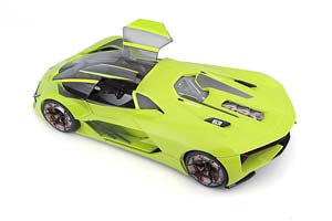 LAMBORGHINI TERZO MILLENNIO LIGHT GREEN / ЛАМБОРГИНИ ТЕРЦО — фото 3