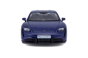 PORSCHE TAYCAN TURBO S 2021 DARK BLUE — фото 10