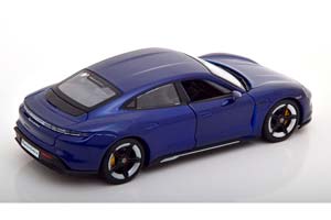 PORSCHE TAYCAN TURBO S 2021 DARK BLUE — фото 2