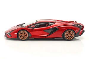 LAMBORGHINI SIAN FKP 37 YEAR 2019 RED / ЛАМБОРГИНИ СИАН ФКП 37 КРАСНЫЙ — фото 3