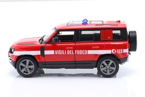 LAND ROVER DEFENDER 110 FIRE DEPARTMENT ITALY 2022 RED / ЛЕНД РОВЕР ДЕФЕНДЕР 110 ФИРЕ ДЕПАРТМЕНТ ИТАЛИЯ КРАСНЫЙ — фото 4