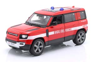 LAND ROVER DEFENDER 110 FIRE DEPARTMENT ITALY 2022 RED / ЛЕНД РОВЕР ДЕФЕНДЕР 110 ФИРЕ ДЕПАРТМЕНТ ИТАЛИЯ КРАСНЫЙ