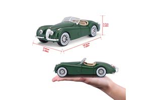 JAGUAR XK 120 ROADSTER 1951 DARK GREEN / ЯГУАР ХК РОДСТЕР ЗЕЛЕНЫЙ — фото 12