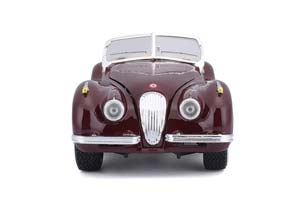 JAGUAR XK 120 ROADSTER 1951 DARK RED / ЯГУАР ХК РОДСТЕР КРАСНЫЙ — фото 5