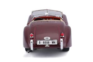 JAGUAR XK 120 ROADSTER 1951 DARK RED / ЯГУАР ХК РОДСТЕР КРАСНЫЙ — фото 6