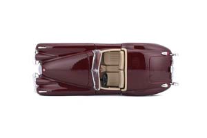 JAGUAR XK 120 ROADSTER 1951 DARK RED / ЯГУАР ХК РОДСТЕР КРАСНЫЙ — фото 8