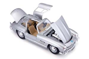 MERCEDES 300 SL 1954 SILVER / МЕРСЕДЕС СЕРЕБРИСТЫЙ — фото 3