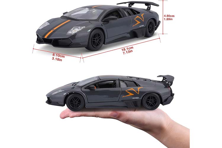 LAMBORGHINI MURCIELAGO LP 670-4 SV CHINA LIMITED EDITION 2009 METALLIC GREY / ЛАМБОРГИНИ МУРСИЕЛАГО LP 670-4 SV КИТАЙСКАЯ ОГРАНИЧЕННАЯ СЕРИЯ 2009 СЕРЫЙ МЕТАЛЛИК — фото 9