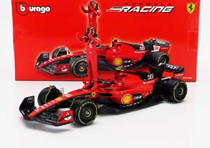 FERRARI F1 SF-23 TEAM SCUDERIA FERRARI N 16 SEASON 2023 CHARLES LECLERC, RED BLACK