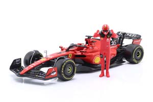 FERRARI SF-23 #16 FORMULA 1 2023 WITH FIGURE CHARLES LECLERC / ФЕРРАРИ SF-23 ФОРМУЛА-1 ФИГУРКА ЧАРЛЕС ЛЕКЛЕРК