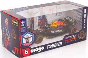 RED BULL RB19 DRIVER: PEREZ 2023 WITH FIGURINE — фото 3