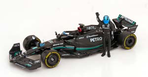 MERCEDES AMG FW14 DRIVER: RUSSELL 2023 WITH FIGURINE