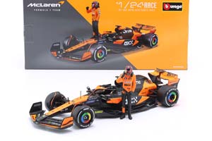 MCLAREN MCL38 #81 MIAMI GP O. PIASTRI 2024 WITH FIGURE — фото 3