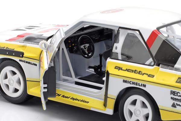 AUDI SPORT QUATTRO S1 E2 #5 WINNER RALLYE SANREMO 1985 RÖHRL, GEISTDÖRFER / АУДИ СПОРТ КВАТТРО S1 E2 ПОБЕДИТЕЛЬ РАЛЛИ САНРЕМО РЁРЛ ГАЙСТДЁРФЕР — фото 5