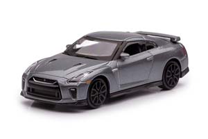 NISSAN GT-R R35 2017 СЕРЫЙ МЕТАЛЛИК