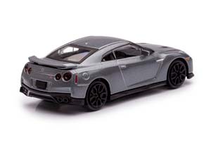 NISSAN GT-R R35 2017 СЕРЫЙ МЕТАЛЛИК — фото 2