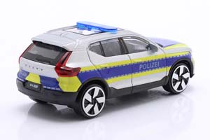 VOLVO EX40 POLICE 2022 BLUE / SILVER / YELLOW / ВОЛЬВО EX40 ПОЛИЦИЯ СИНИЙ СЕРЕБРИСТЫЙ ЖЕЛТЫЙ — фото 2