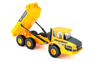 VOLVO A25G ARTICULATED HAULER / ВОЛЬВО САМОСВАЛ ЖЕЛТЫЙ — фото 2